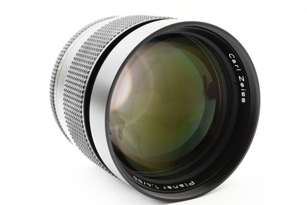 完動美品 Contax Carl Zeiss Planar 85mm F1.4 MMJ MF Lens 大口径 単焦点 レンズ コンタックス Y/C Mount ポートレート ボケ味抜群 #5050の画像3