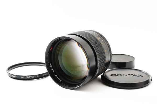 完動美品 Contax Carl Zeiss Planar 85mm F1.4 MMJ MF Lens 大口径 単焦点 レンズ コンタックス Y/C Mount ポートレート ボケ味抜群 #5050の画像1