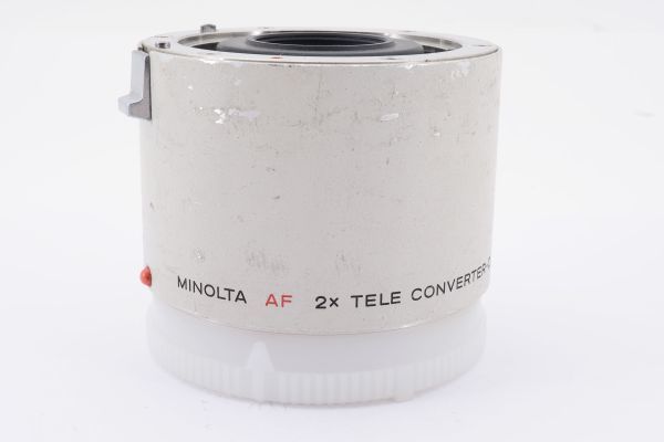 動作確認済 Minolta AF 2x TELE CONVERTER テレコンバーター ミノルタ ソニー Sony α (High Speed 80-200mm ,300mm F2.8などに対応) #1595_画像8