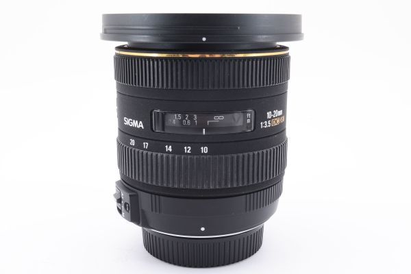[Rank:C] Sigma 10-20mm F3.5 DC AF Ultra Wide Zoom Lens 大口径 超広角 ズームレンズ / ニコン Nikon F APS-C 撮影可 ※訳有品 #1607_画像8
