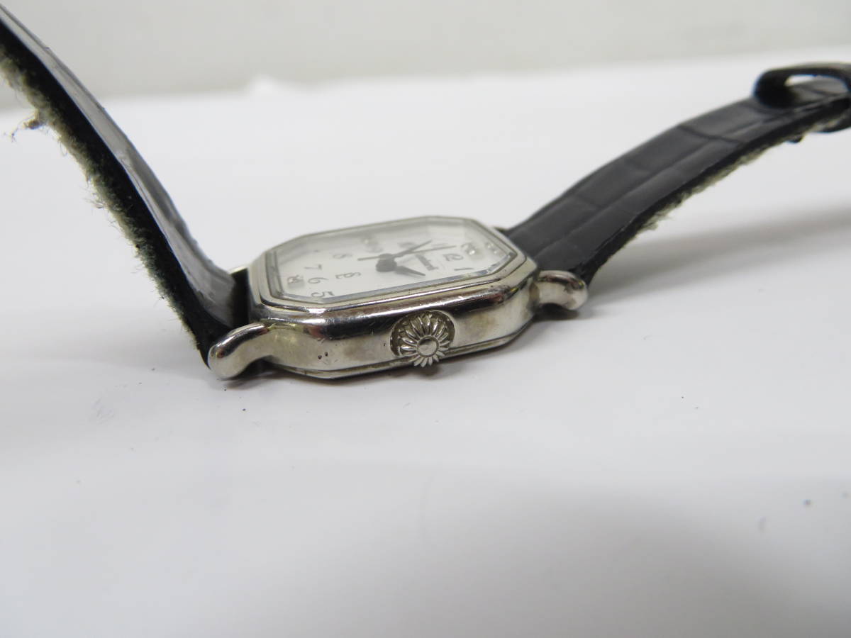 Lombardi クォーツ シルバー925 革バンド 腕時計 SL-0203の画像3