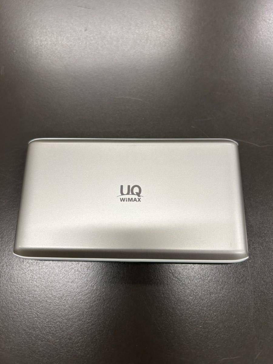 【美品】UQモバイルルーター WX04 WiMAX +2 NAD34NWU クレードル ケーブル2本セット_画像4