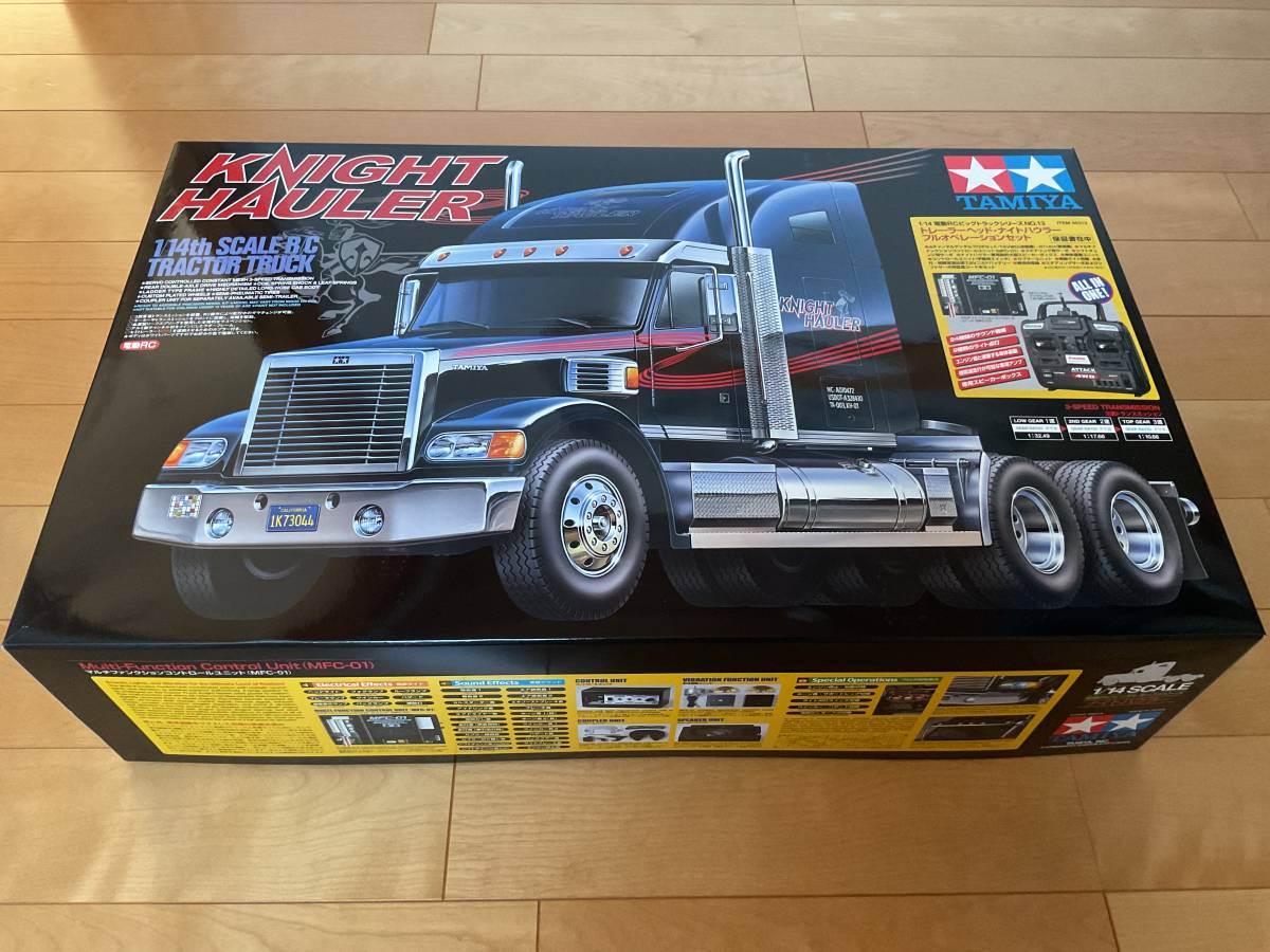 新品★☆TAMIYA★☆タミヤ 1/14 電動RC トレーラーヘッド★☆ナイトハウラー★☆KNIGHT HAULER★☆ラジコンの画像1