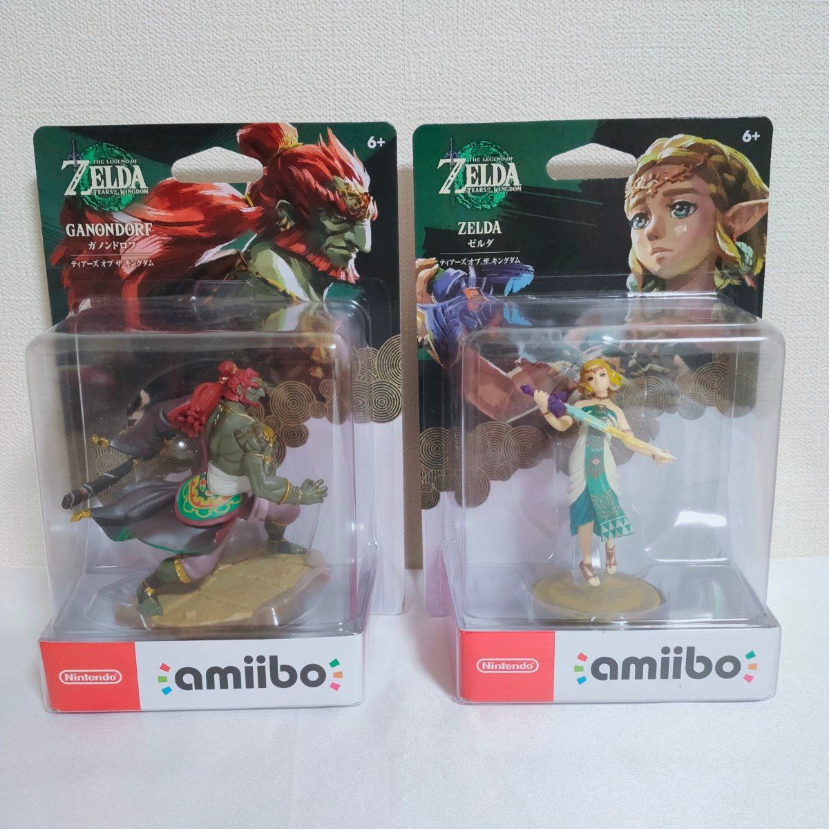 【送料無料】amiibo ガノンドロフ＆ゼルダ【ティアーズ オブ ザ キングダム】（ゼルダの伝説シリーズ）