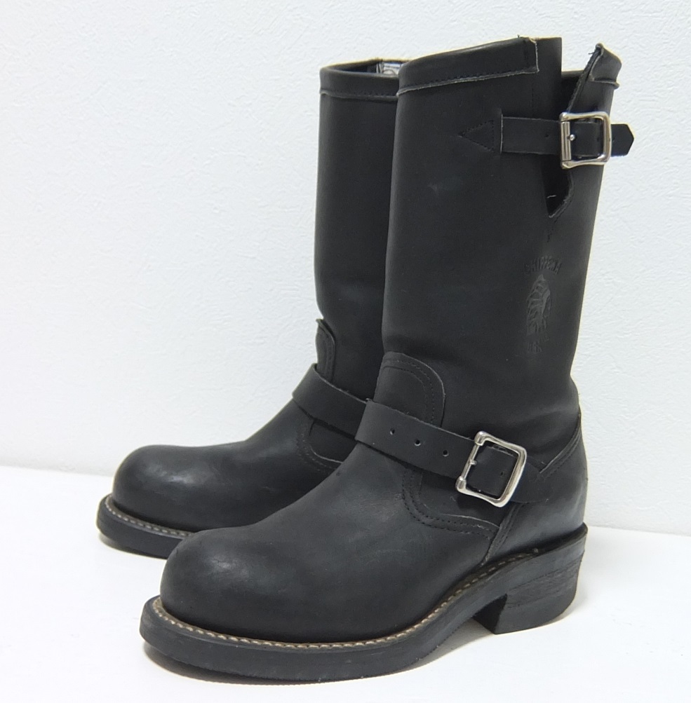 Chippewa Chippewa 27863 engineer boots black 5E 23cm