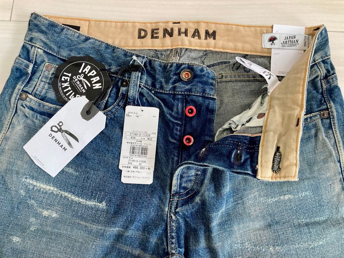 タグ付 新品未使用品【DENHAM デンハム】RAZOR MIJG 32インチ タグ付 新品未使用品【DENHAM デンハム】RAZOR MIJG 32インチ