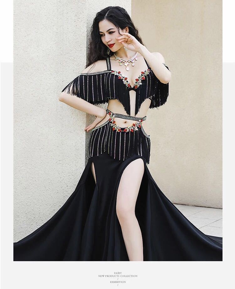 ベリーダンス黒色衣装 luxory cusomzied ベリーダンス ベリーダンス黒色衣装 luxory cusomzied ベリーダンス