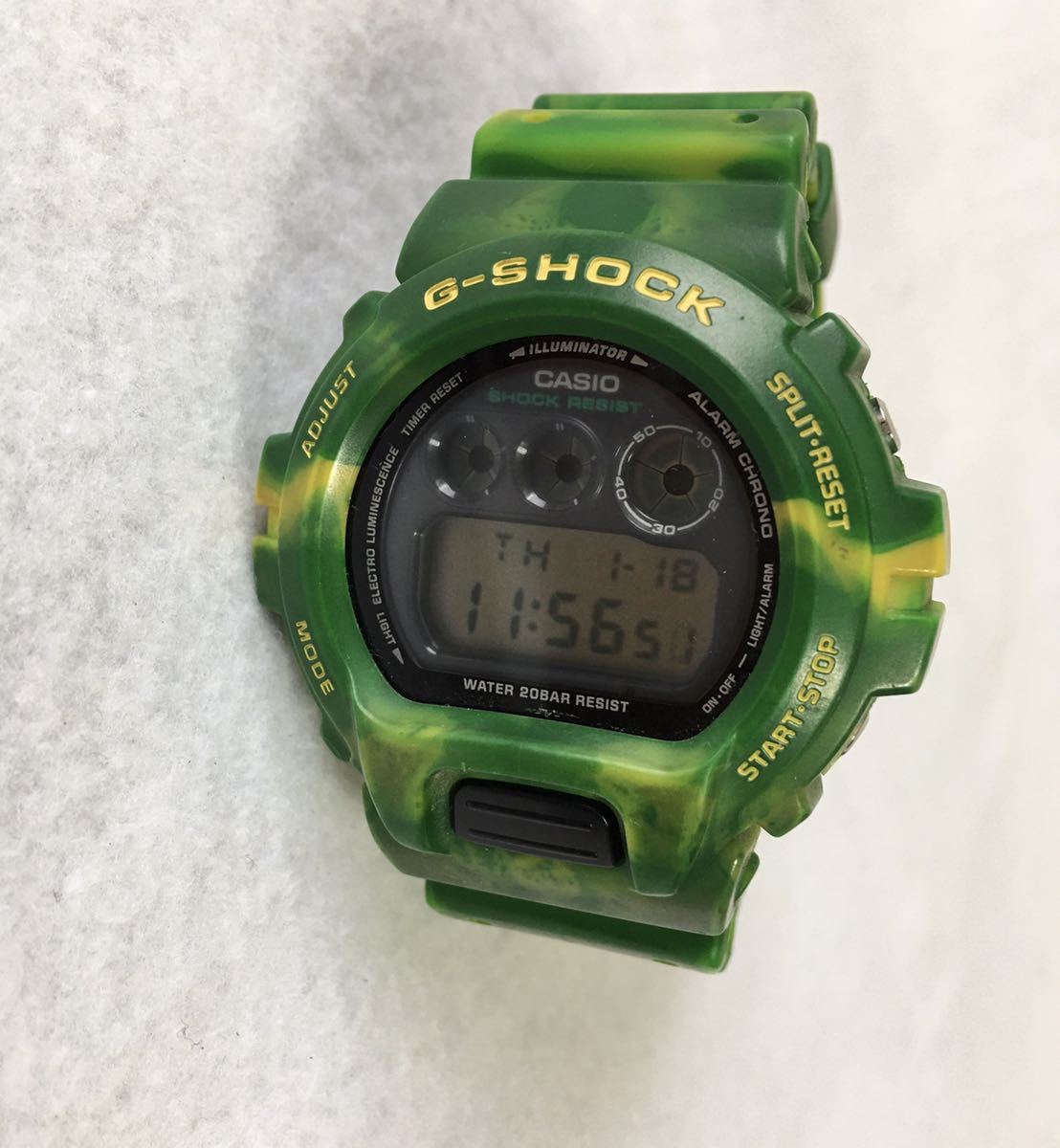 CASIO カシオ G-SHOCK ジーショック/ デジタル 腕時計 DW-6900MC メンズ腕時計 動作品 現状渡し MNo01_画像2