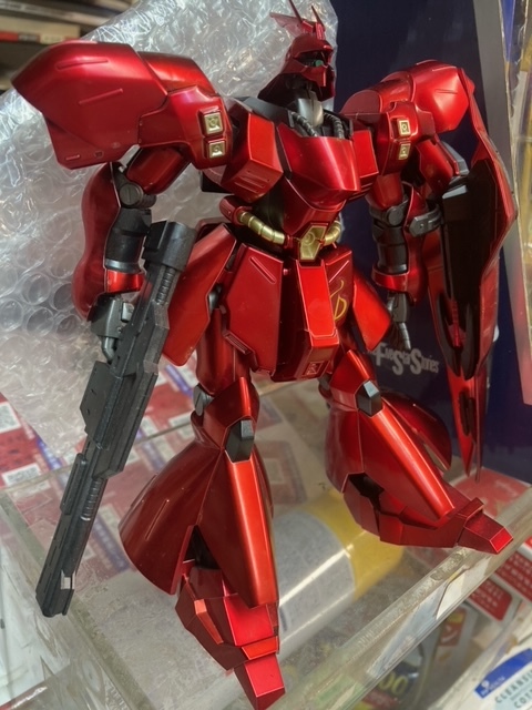 （ジャンク品）◆ 完成品 HG 1/144 サザビー メタリックコーティングver. ◆（パーツ欠品）逆襲のシャア　欠品あり_画像5