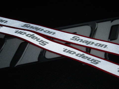 Snap-on（スナップオン）ランヤード,ネックストラップ「REFLECTIVE LANYARD」_画像3