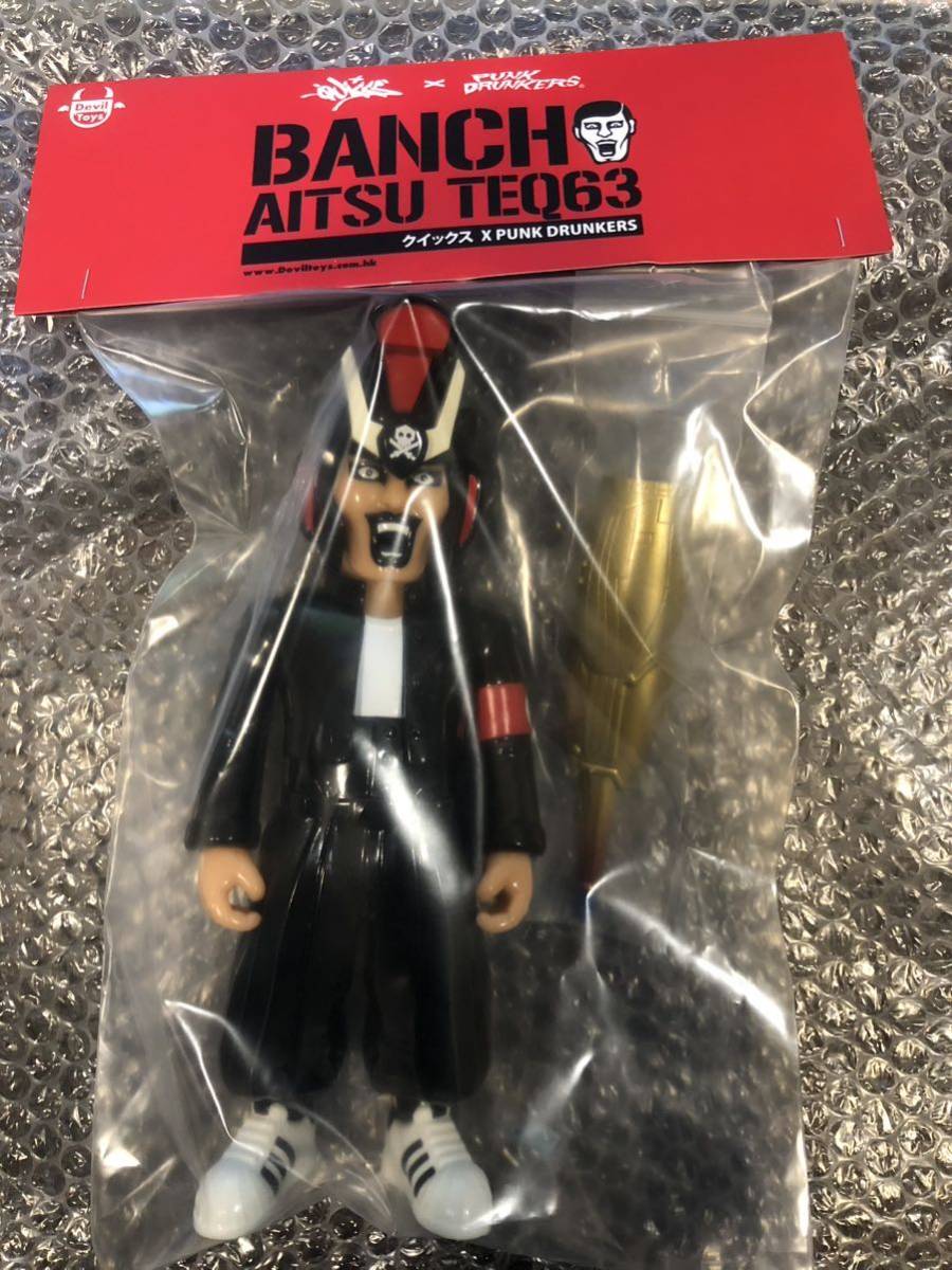 あいつ番長TEQ BLACK PDS Quiccs Deviltoys パンクドランカーズ あいつ番長TEQ BLACK PDS Quiccs Deviltoys パンクドランカーズ