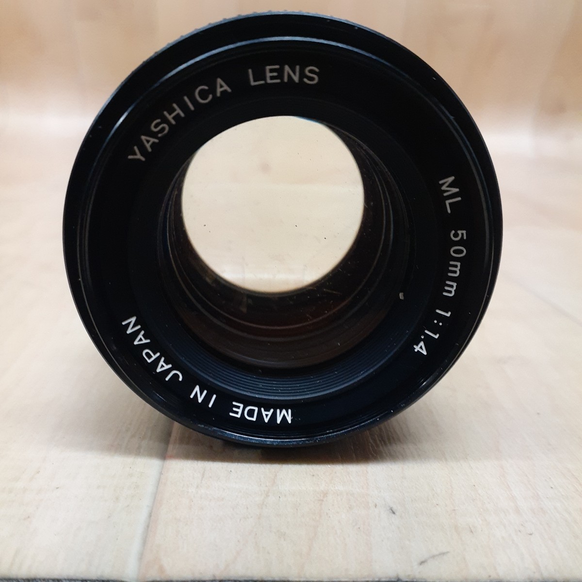 YASHICA LENS ML 50mm 1:1.4 一眼レフ用カメラレンズ_画像1