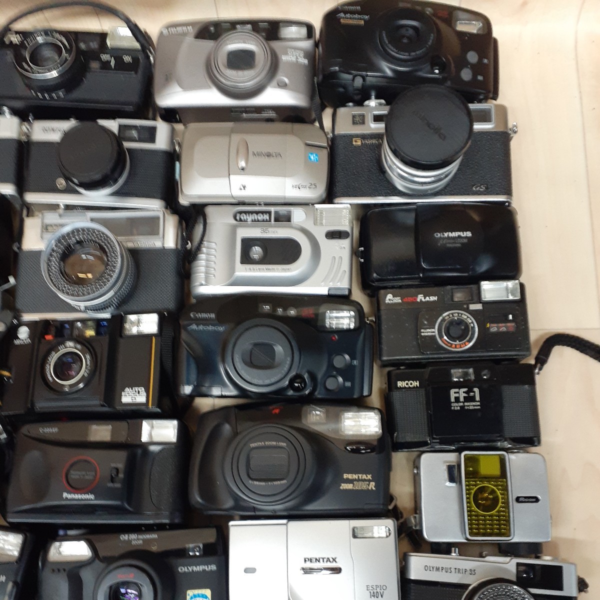 □ジャンク□ コンパクトフィルムカメラ レンジファインダー等 大量まとめセット Canon PENTAX MINOLTA konika OLYMPUS 等 z1_画像4