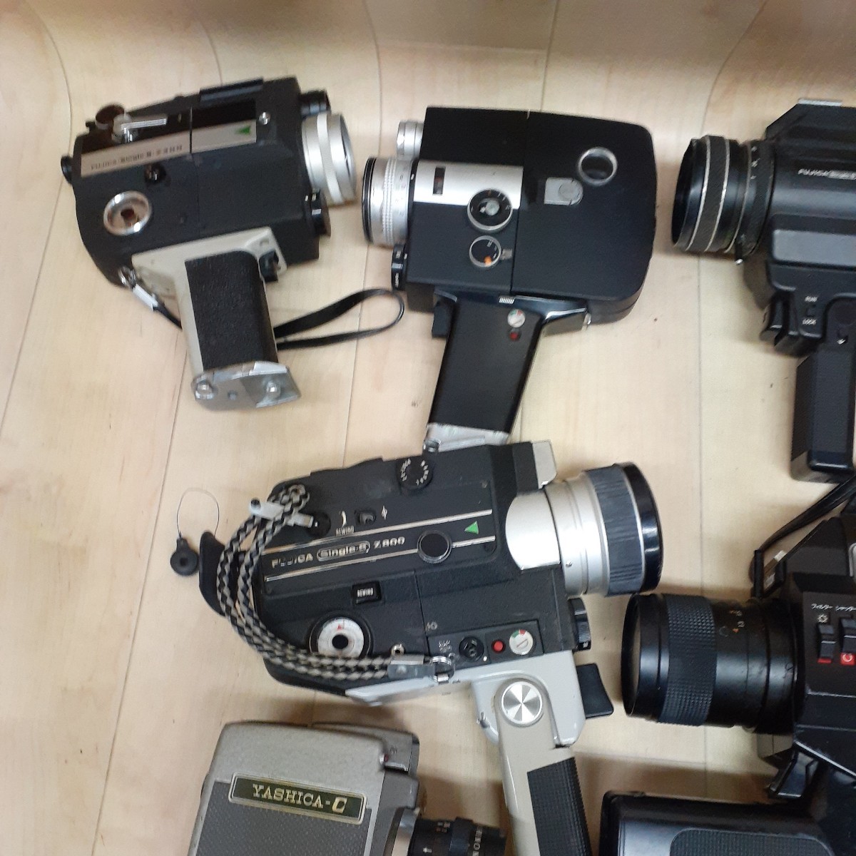 □ジャンク□ 8ミリカメラ ビデオカメラ まとめセット CANON FUJICA YASHICA Victor 等 a7_画像5