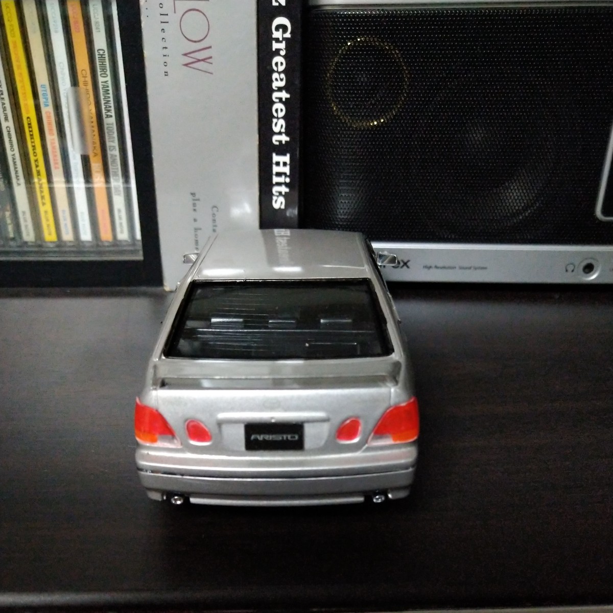  final product Aoshima Toyota Aristo V300veru Beck s edition silver metallic 2000 year 