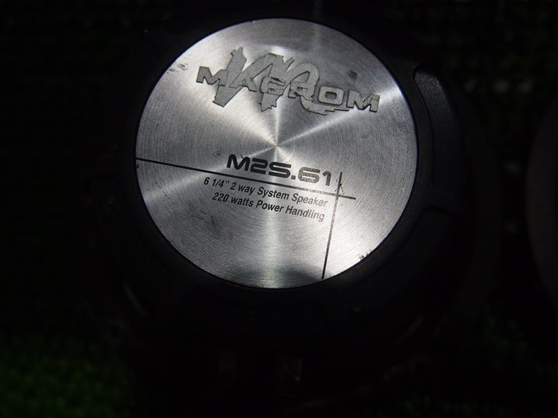 『psi』 希少 MACROM M2S-61 セパレート2WAY 16cmスピーカー ウーファー 難有り動作品_画像8