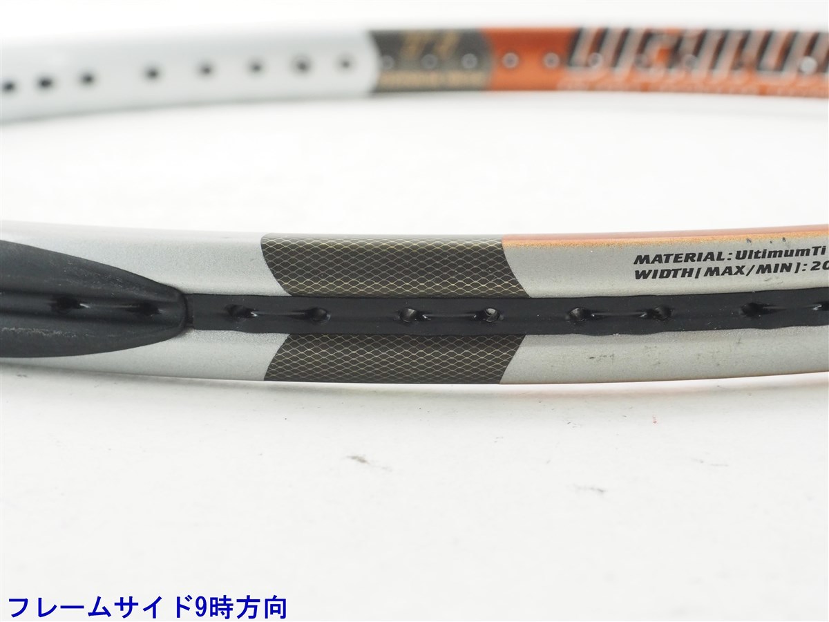 中古 テニスラケット ヨネックス アルティマム RD Ti 80 2001年モデル (SL3)YONEX Ultimum RD Ti 80 2001_画像5