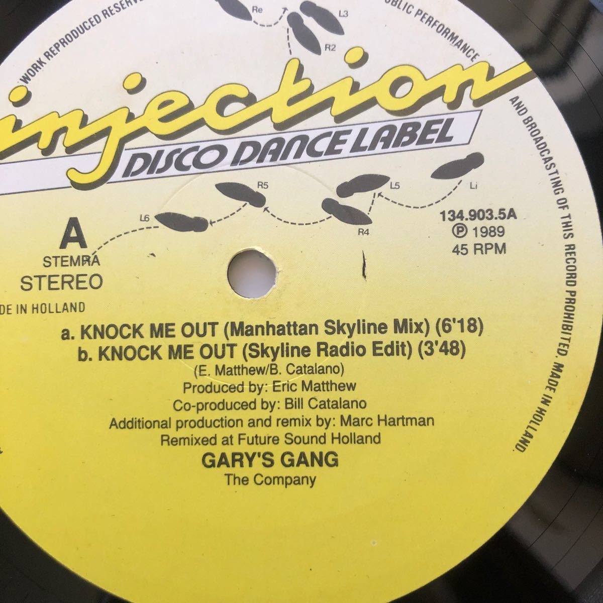 12’ Gary’s Gang-Knock me out (Manhattan Skyline Mix)の画像2