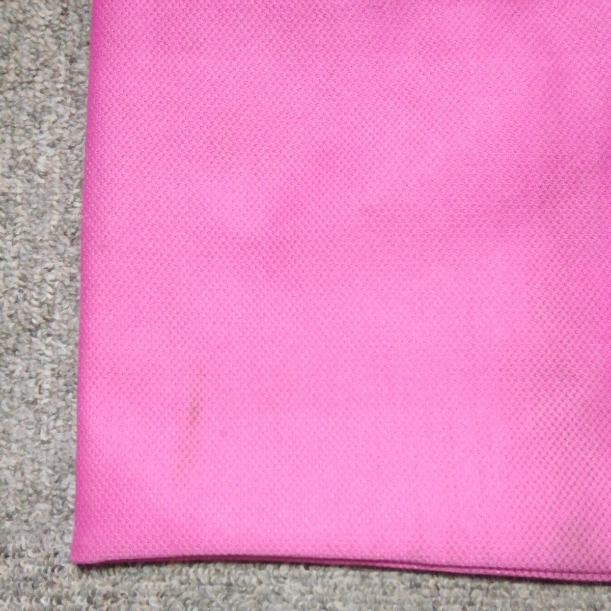 ★【中古品】ASICS(アシックス) 巾着袋(シューズバッグ) サイズ、約38㎝×約35㎝ ピンクの画像8