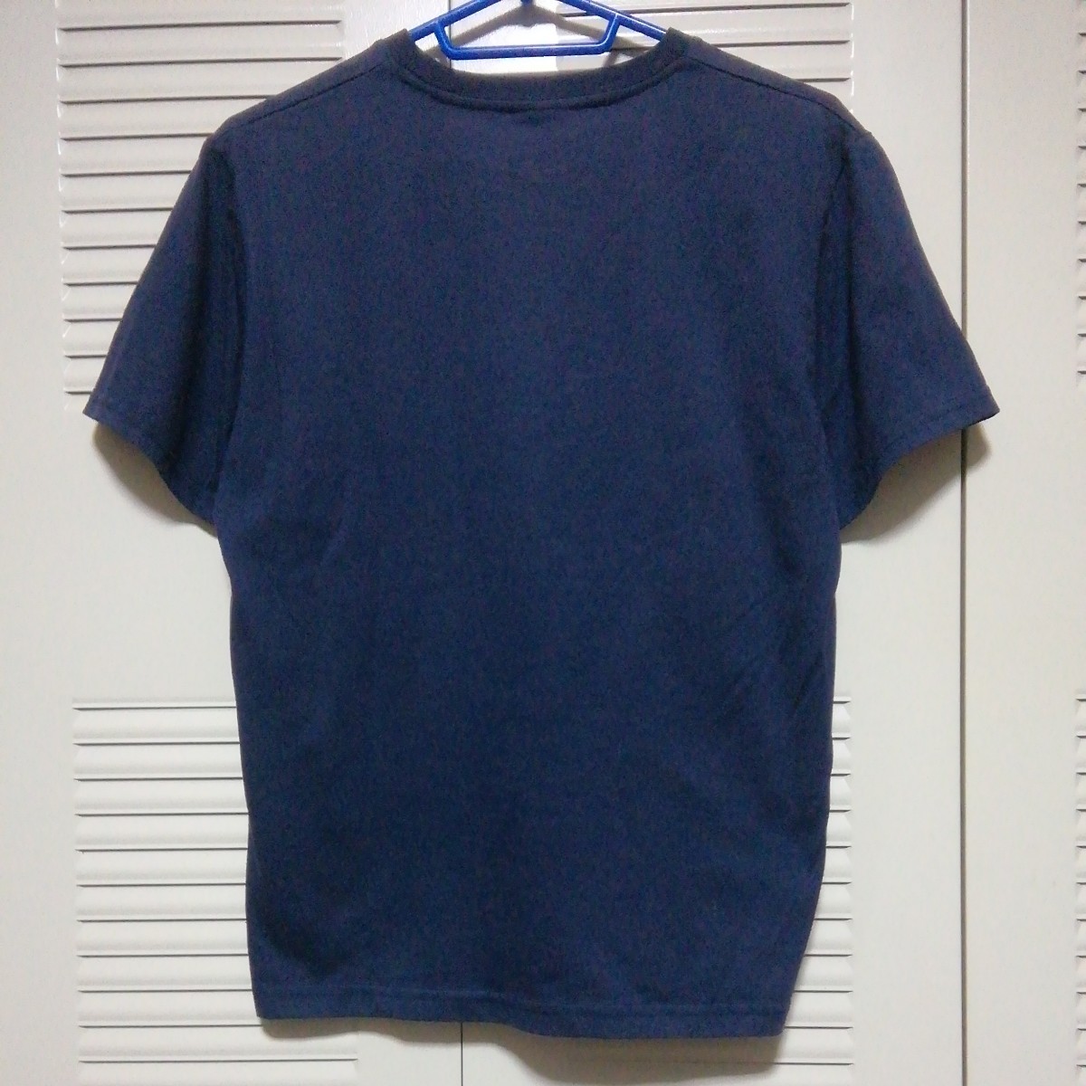 ★【古着】new balance(ニューバランス) 半袖 Tシャツ Mサイズ 紺(ネイビー) プリントの画像8