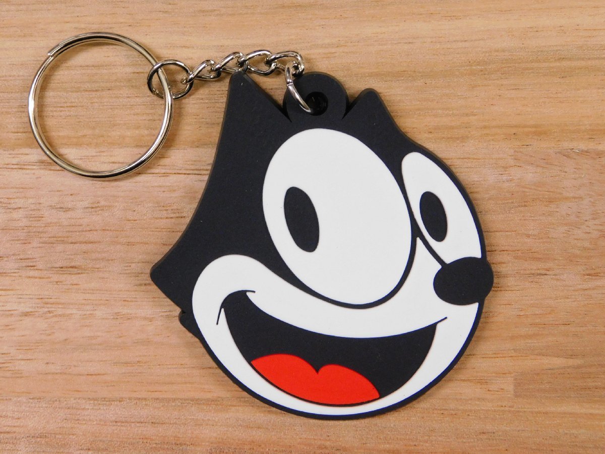 【Felix the Cat・フィリックス】※《キャラクターラバーキーホルダー》　アメリカン雑貨　キーリング　RC009_画像2