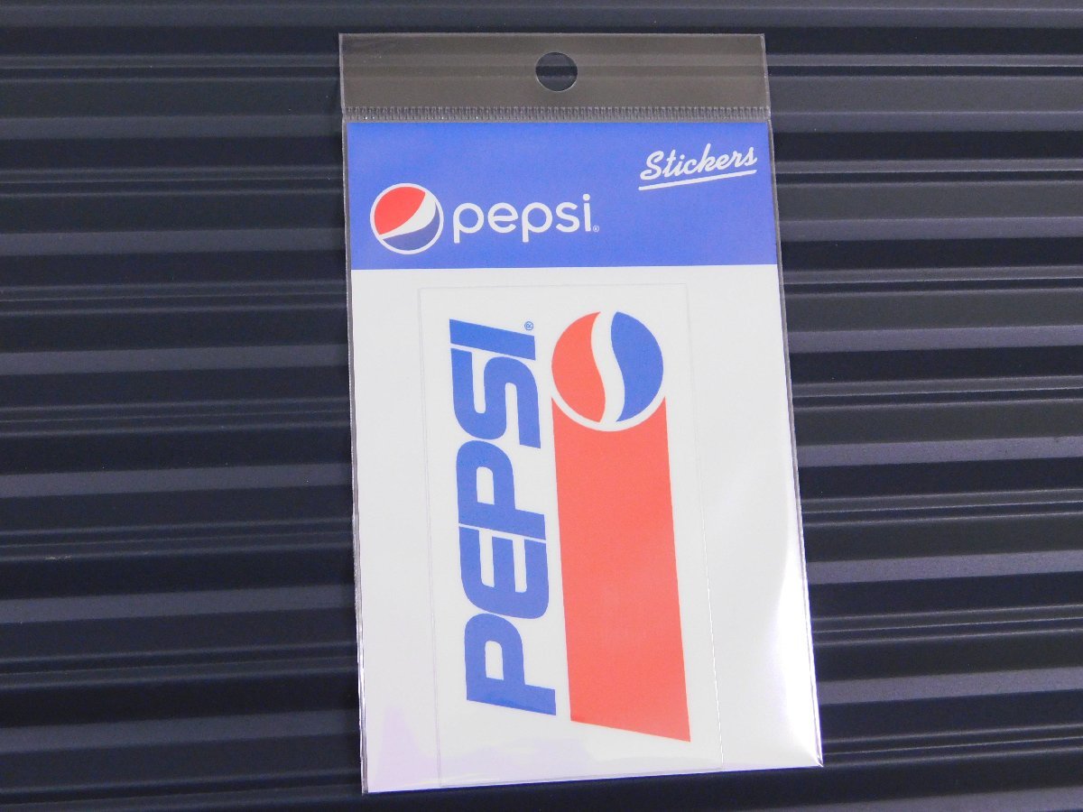 【ＰＥＰＳＩ・ペプシ】※《ロゴステッカー／サイズ48×86mm》　９１～９６年代ロゴ　ペプシコーラ　ステッカー_画像3