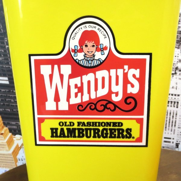 ■ Wendy's・ウェンディーズ ■【ダストボックス20L・OLD YELLOW】※ アメリカン　ガレージ　ごみ箱　ダストビン_画像5