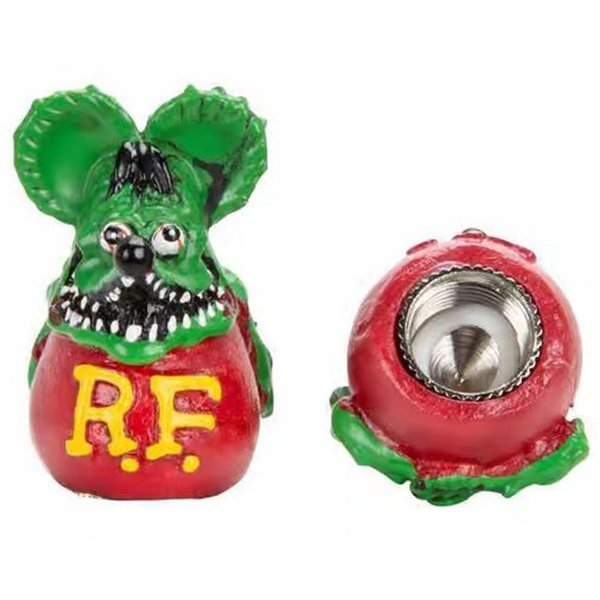 * free shipping *[Rat Fink*lato fins k]*{ air valve cap |2 pcs minute } MOONEYES garage 