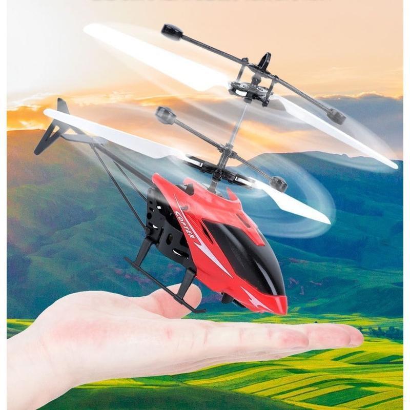 ヘリコプター ラジコン おもちゃ ヘリ フライング ドローン プレゼント イエロー_画像2