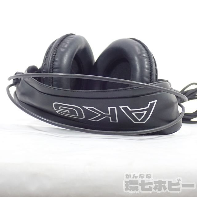 2TT17◆AKG アーカーゲー スタジオ モニター ヘッドホン K240DF?? 片側音出しNG ジャンク 送:-/60_画像6