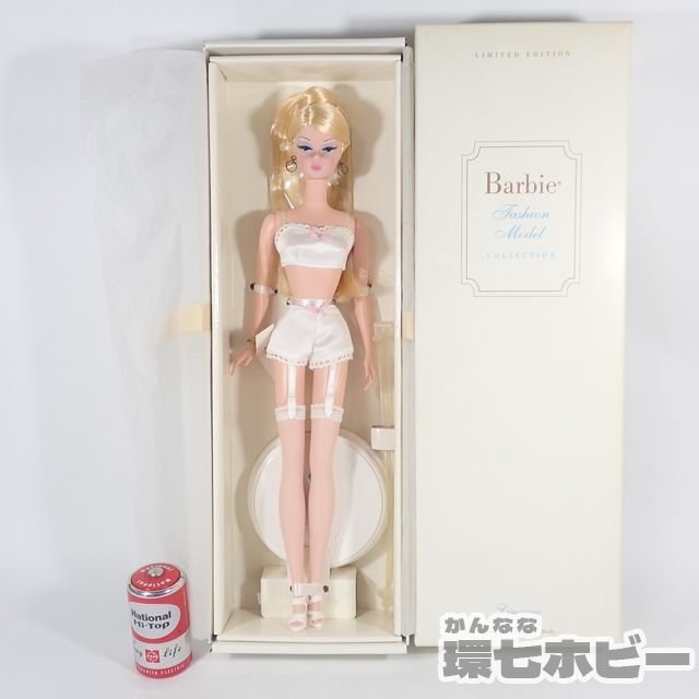 1KD24◆BFMC FMC 未使用? マテル ランジェリー バービー ファッションモデルコレクション 金髪×白/Barbie lingerie 着せ替え人形 送60_画像2