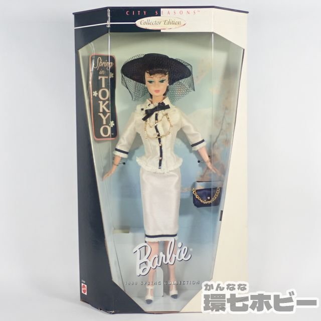 0RD45◆未使用? バービー/Barbie 1999 スプリングコレクション Spring in TOKYO コレクターズ・エディション/復刻 ビンテージ ドール 送80_画像1