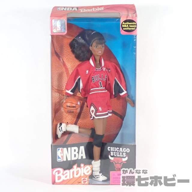 2RD27◆ほぼ未使用?当時物 マテル バービー NBA シカゴブルズ/Barbie ドール 着せ替え人形 グッズ フィギュア バスケットボール 送:-/60_画像1