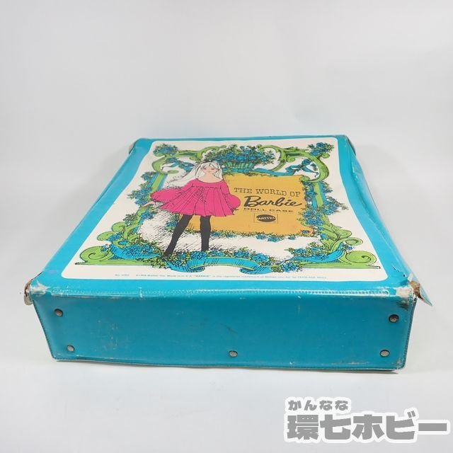 1QK3◆当時物 マテル ビンテージ バービー 1968 Barbie ドールケース 現状/vintage 昭和レトロ 洋服入れ outfit ドールハウス 送:-/80_画像4