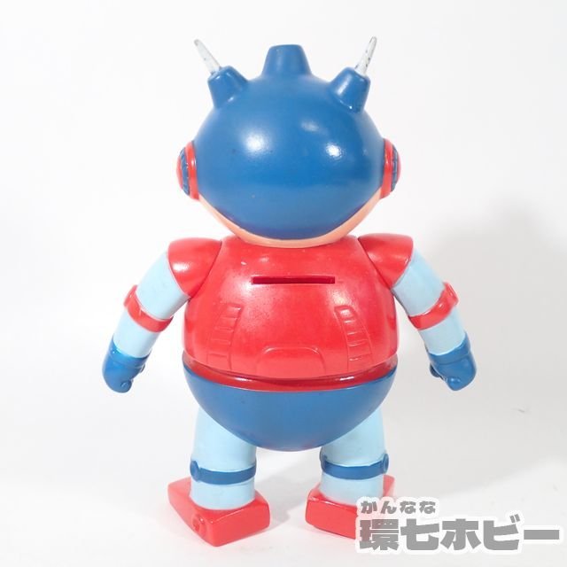 3UA42◆当時物 ポエム社 サイボット ロボッチ ソフビ 人形 貯金箱/昭和レトロ アニメ ダイナミックプロ レンタイ規格 送:-/60_画像4