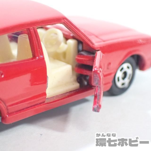 1KJ42◆黒箱 当時物 トミカ 75 1/64 日産 ブルーバード 2000 G6-E・L ミニカー 日本製 NISSAN BLUEBIRD 送:-/60_画像8