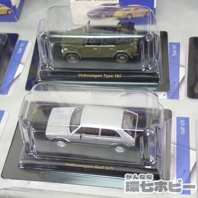 0KJ62◆開封未使用 Kyosho 京商 1/64 フォルクスワーゲン ミニカー シリーズ 19台 大量セット まとめ/VW volkswagen ゴルフ BEETLE 送:-/80_画像6