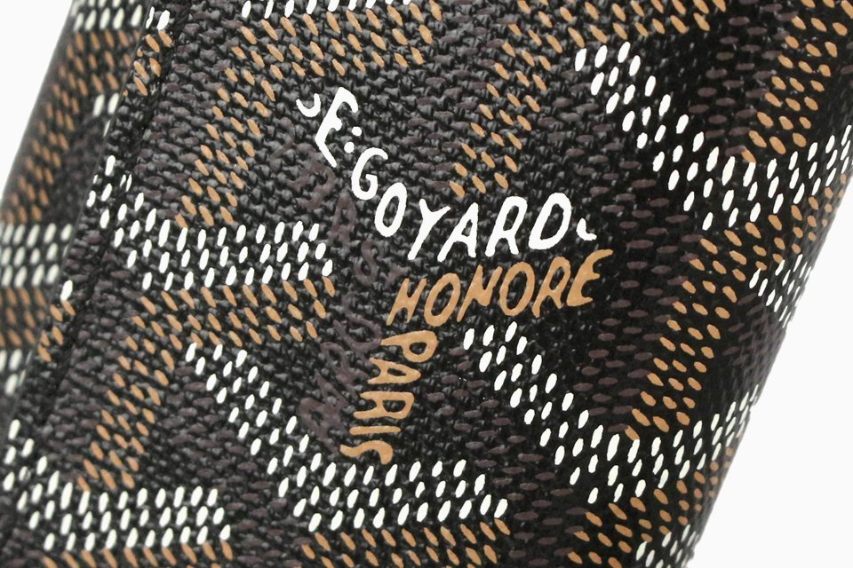 [ as good as new goods - almost new goods ] Goyard /GOYARD sun mi shell 6 ream key case Goyard DIN canvas black STMICHPMLTY01CL01P