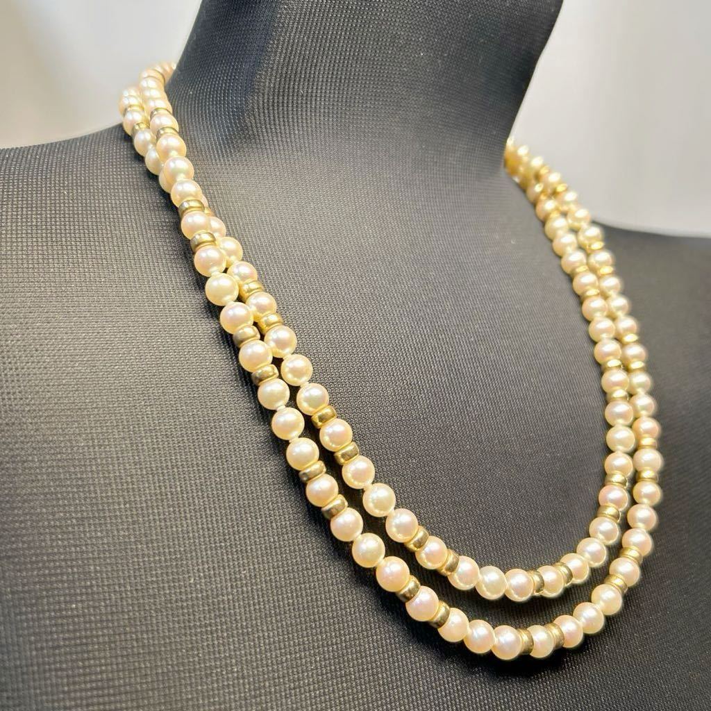 人気商品は 本真珠 あこや真珠 珠7.5mm パールネックレス ホワイト