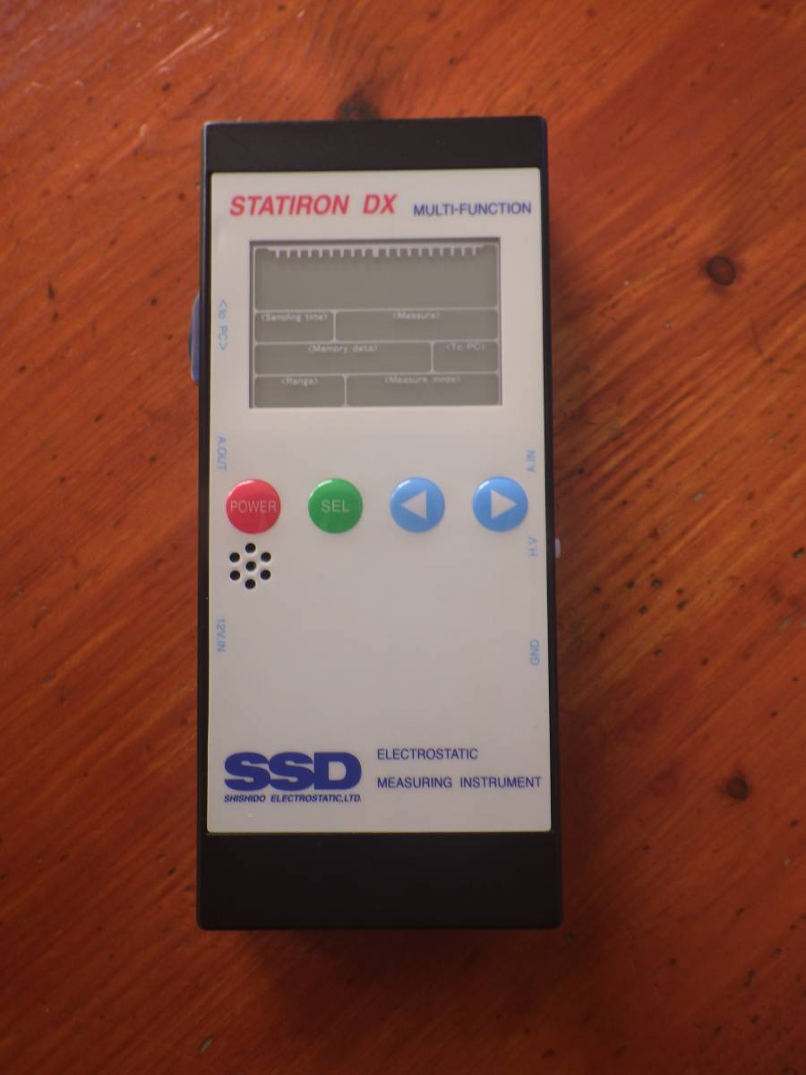 静電気測定器　SSD　シシド電気　STATIRON　DX　中古品_画像1