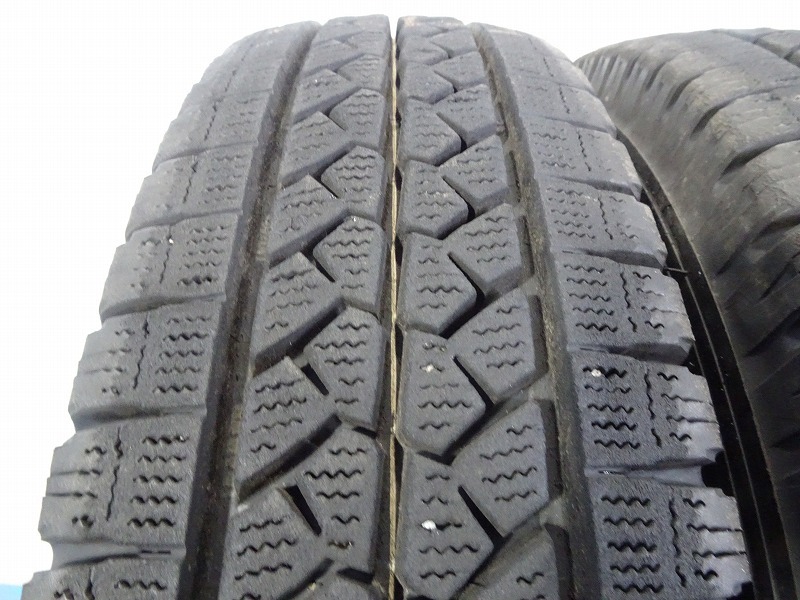 ブリヂストン BLIZZAK VL1 145R12 6PR LT★8.5分山 2022年 4本 スタッドレス【福島発 送料無料】FUK-D13167★冬_画像2