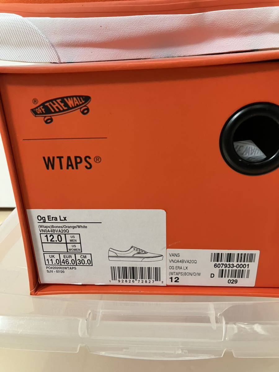 未使用30 バンズ　ダブルタップス　エラ　vans wtaps 限定_画像2