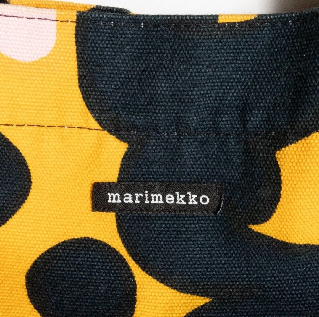 marimekko マリメッコ トートバッグ 大容量 ウニッコ キャンバス  肩掛け  ハンドバッグ 日本未発売