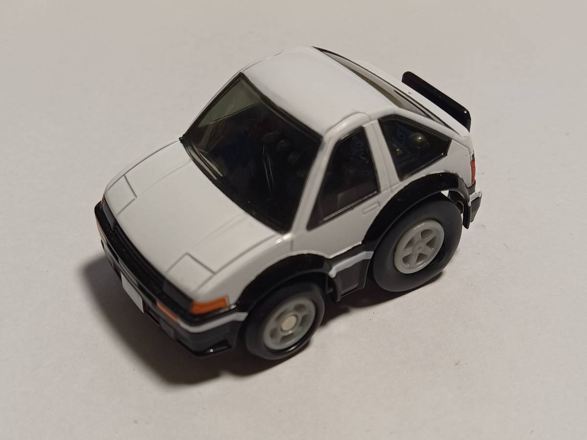 Qステア　トヨタ スプリンタートレノ AE86 チョロQ ラジコンカー QSTEER TOYOTA SPRINTER TRUENO CHOROQ_画像3