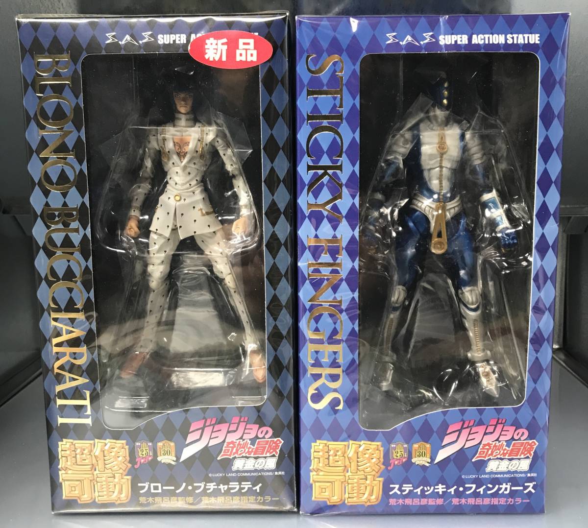 初版　超像可動　ブローノ・ブチャラティ　スティッキーフィンガーズ　新品未開封　塗装良好　ジョジョの奇妙な冒険　第5部_画像1