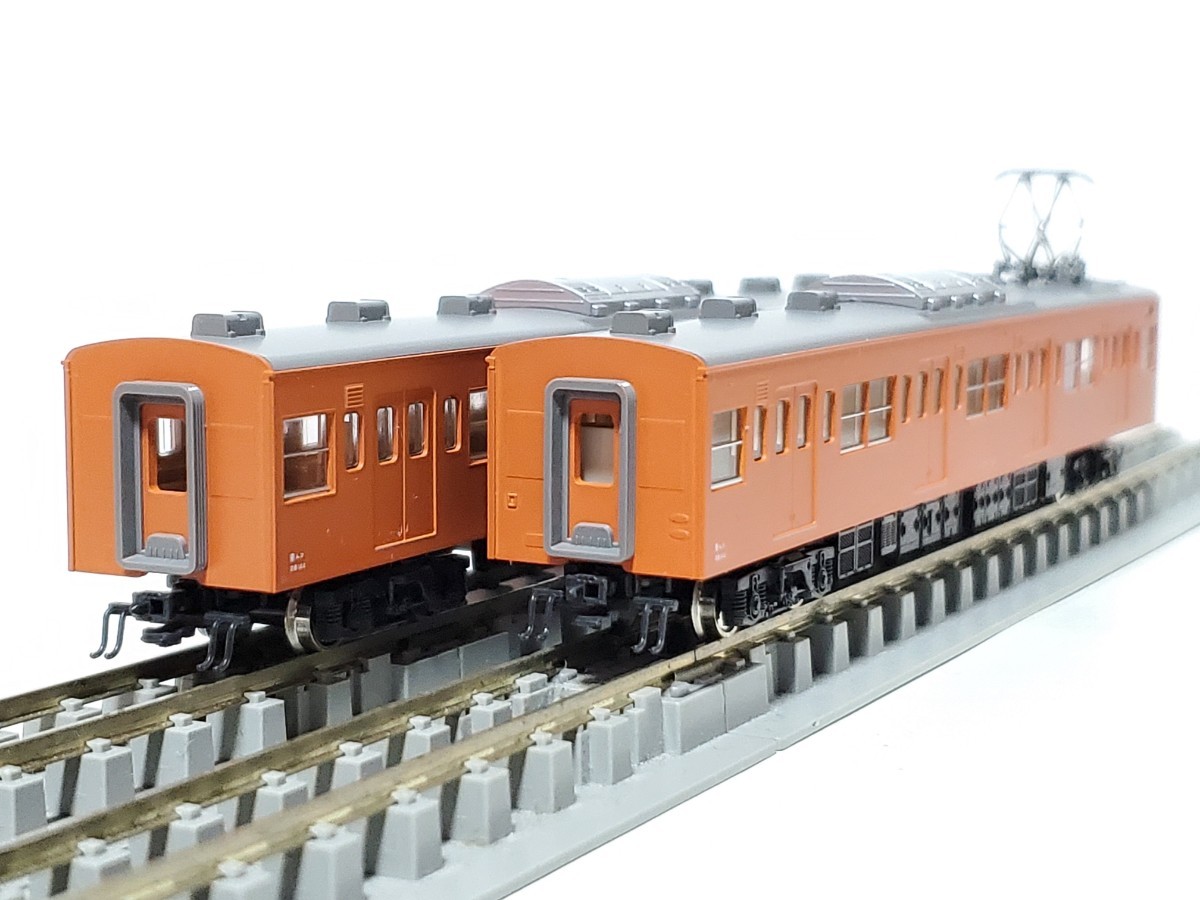 モハ201 130 モハ200 132ユニット 2両 セット KATO カトー 4322 4317 JR東日本 201系 直流 通勤形 電車 中央線 オレンジ_画像3