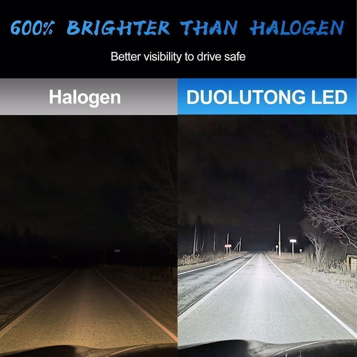 LEDヘッドライト フォグランプ 新基準車検対応 H4/H1/H3/H7/H8/H9/H10/H11/H16/HB3/HB4 爆光バルブ