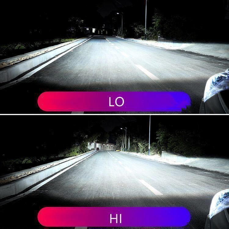 LEDヘッドライト 車検対応 高輝度 LEDバルブ フォグランプ H4(Hi/Lo)/H1/H3/H7/H8/H9/H10/H11/H16/HB3/HB4 6500ｋ/8000ｋ/3000ｋ_画像8