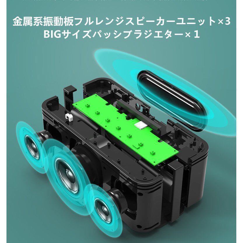 80w Bluetoothスピーカー 防水 IPX5 ワイヤレスポータブルスピーカー ワイヤレススピーカー speaker Bluetooth　ブルートゥーススピーカー