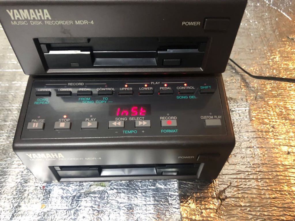 YAMAHA music disk recorder MDR-4 動作確認済みです。_画像3